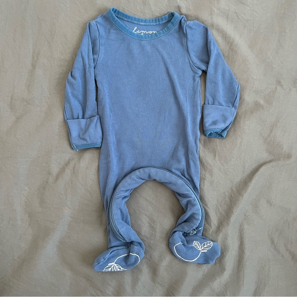 Lemon and Loom 0-3M Footie